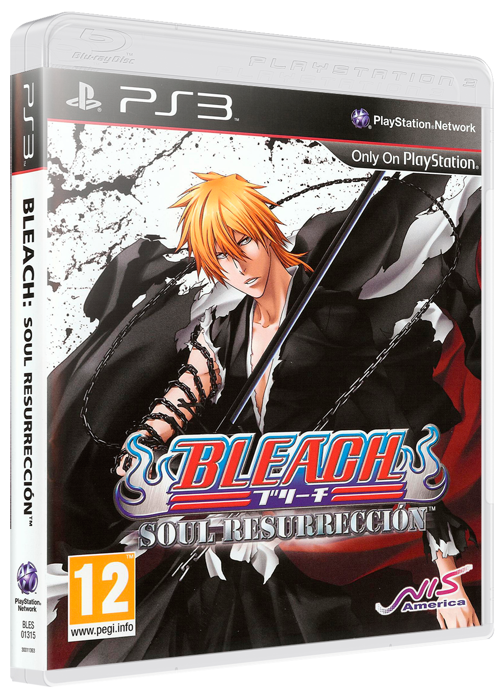 Bleach: Soul Resurreccion box art for Playstation 3